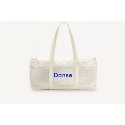 Sac Polochon à rayures DANSE.