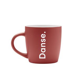 Mug MAT DANSE. ROUGE