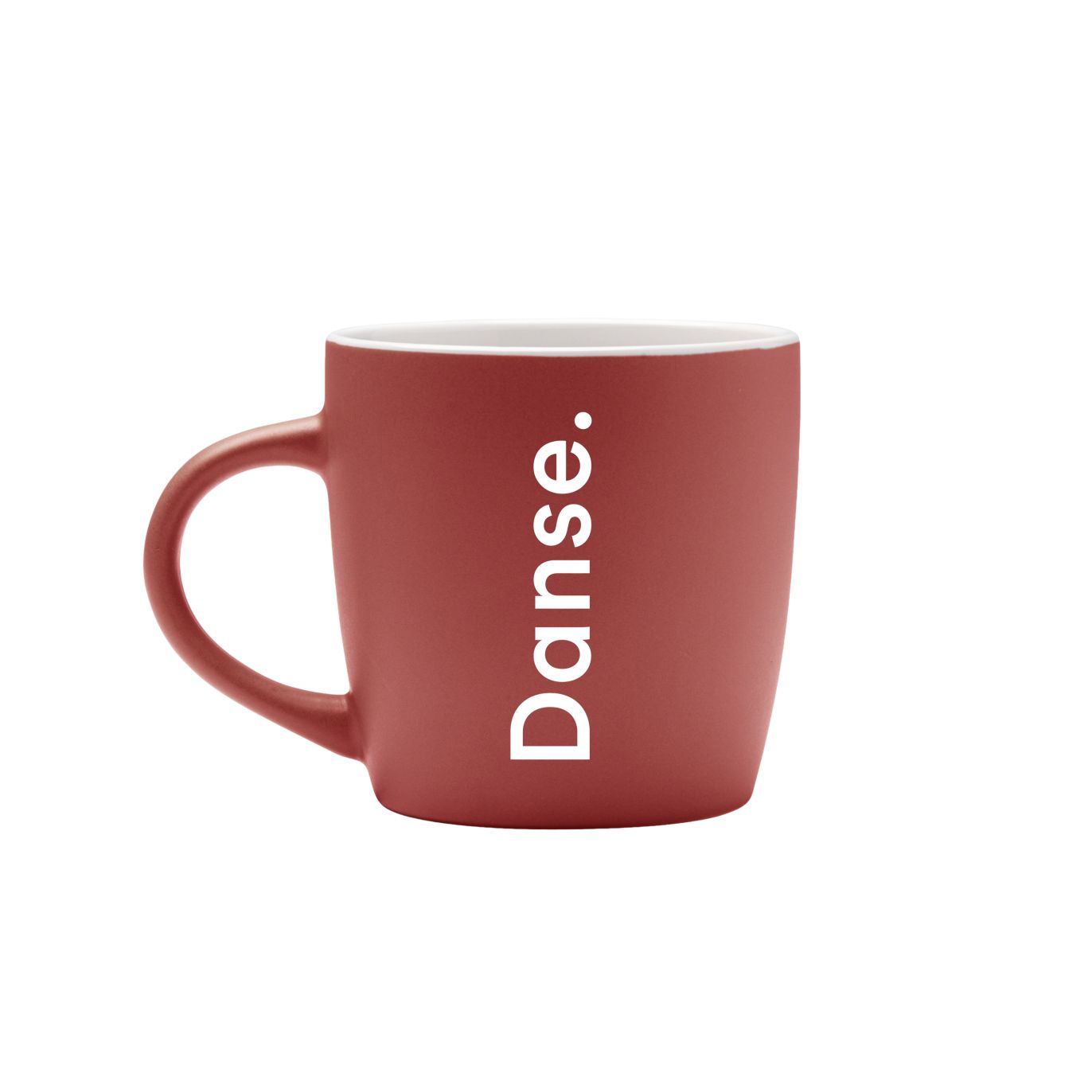 Mug MAT DANSE. ROUGE