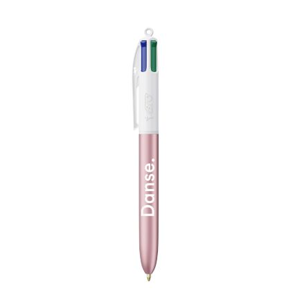 STYLO 4 Couleur Rose Glace LOGO DANSE.